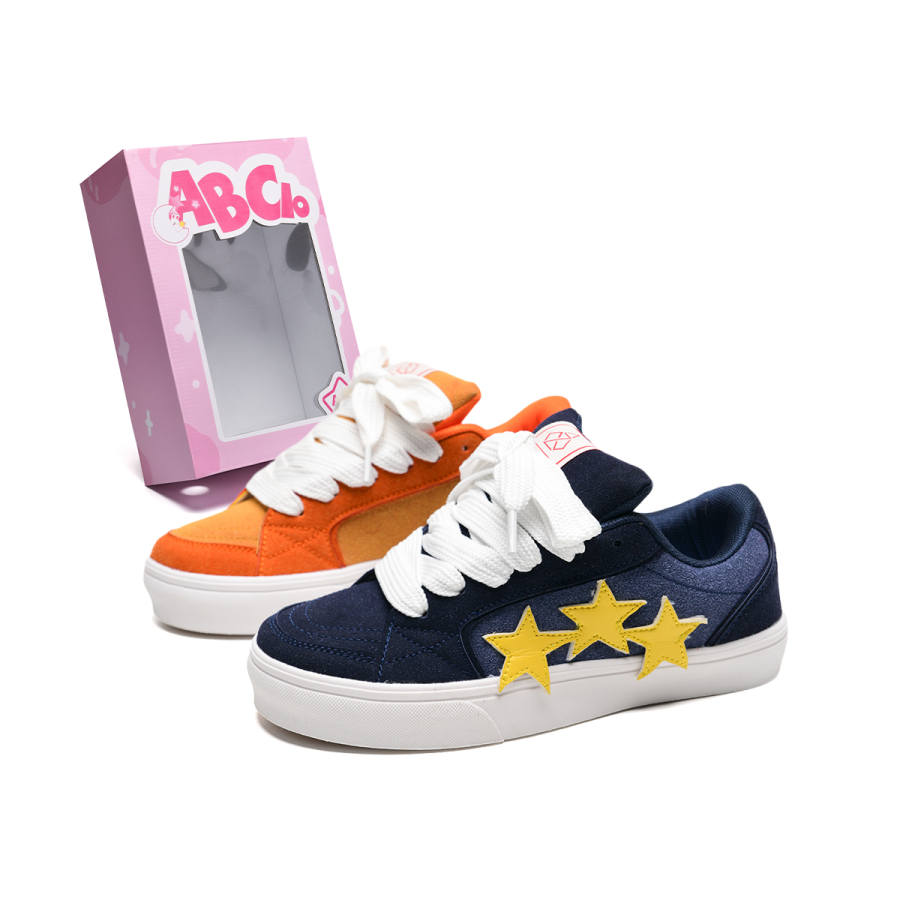 ABCIO Suede Non Slip And Waterproof Abrasion Resistant Low top Skateboard Shoes Women's Box Included