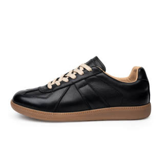 FED Top Grain Cow Leather Low top Skateboard Shoes Men's