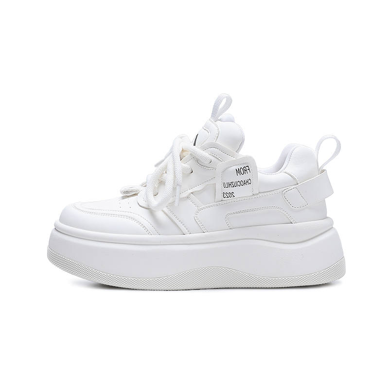 CHIYEANDE Cow Split Leather Low top Casual Shoes Women's