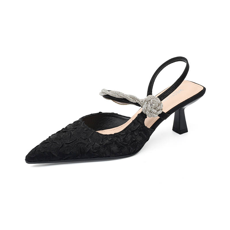 WESTLINK WESTLINK Fabric Slim Heel High Heels 6CM Women's