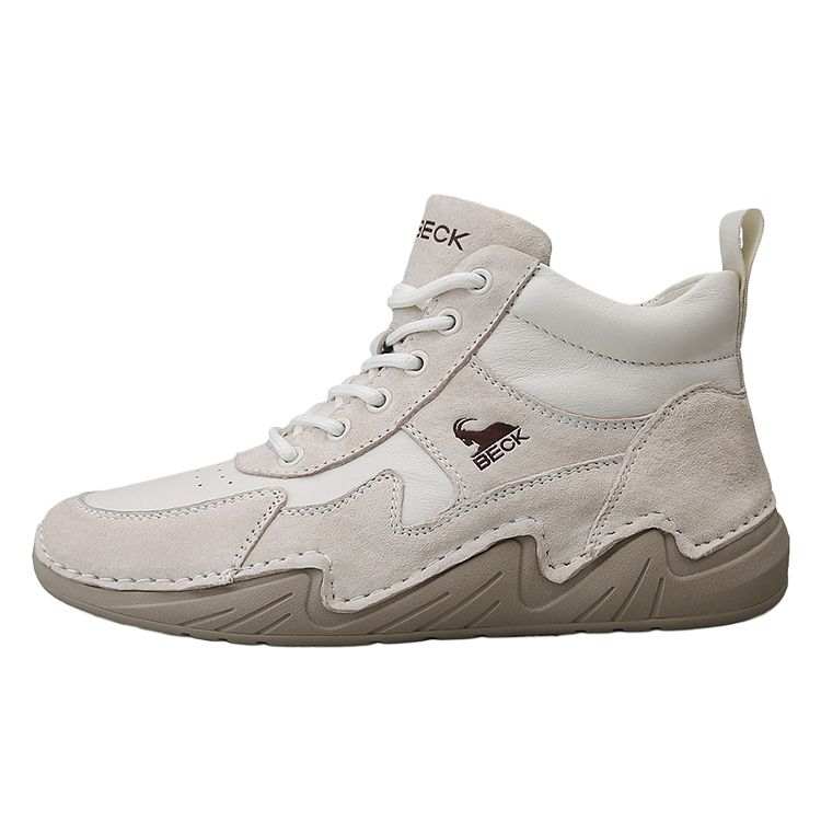 BECK Pigskin Slip Resistant Abrasion Resistant High top Casual Shoes Women's