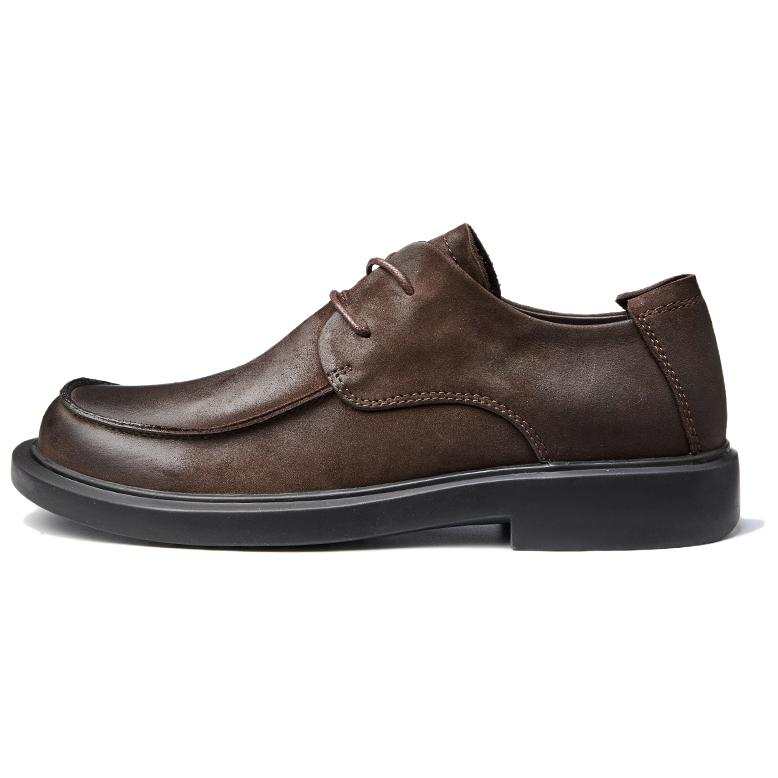 Brounvanm Top Grain Cow Leather Casual Shoes Men's