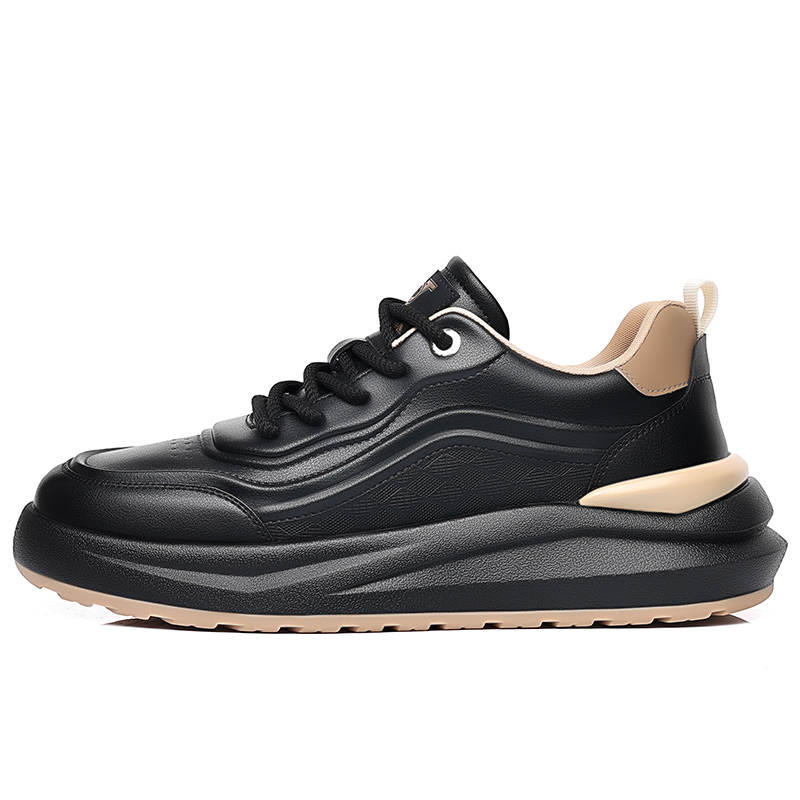GONGNIUMEILI Pu Slip Resistant Slip Resistant Low top Casual Shoes Men's