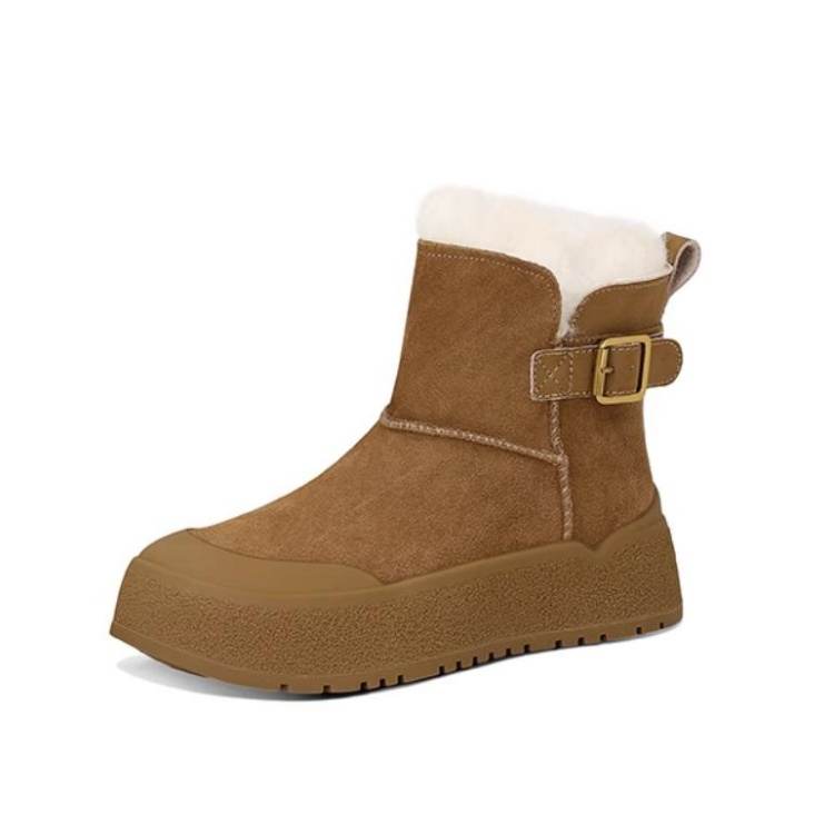 JESSICA SOPHIA Cow Suede Thermal Slip Resistant Abrasion Resistant Thermal Slip Resistant And Abrasion Resistant Short