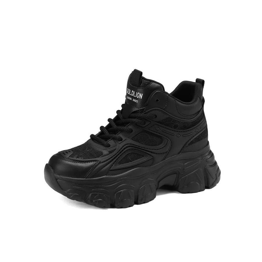GOLDLION Fabric Mid top Chunky Sneakers Women's