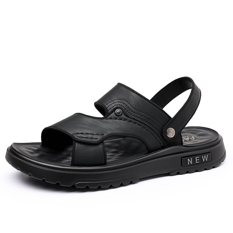 EGCHI EGCHI Beach Sandals Men's Black/Gray