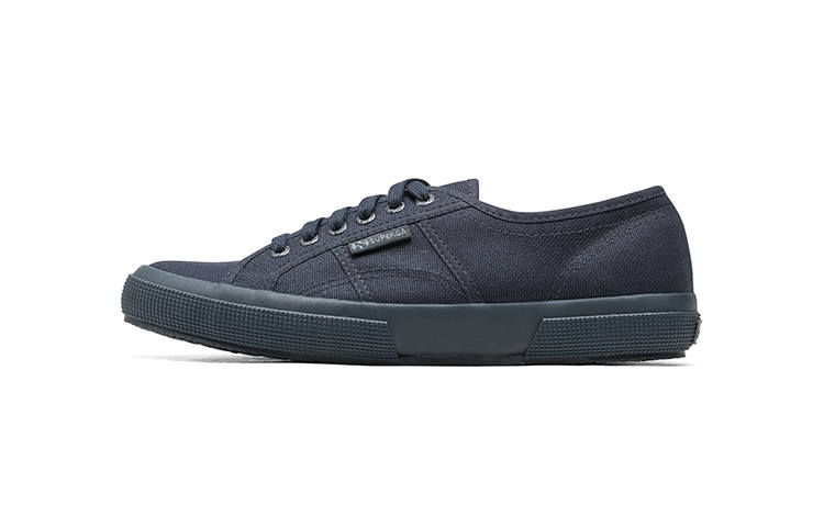 SUPERGA Low top Canvas Shoes Unisex Navy Blue