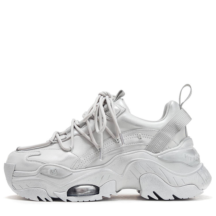 VITTORIO VENTURA Cow Leather Low top Chunky Sneakers Women's
