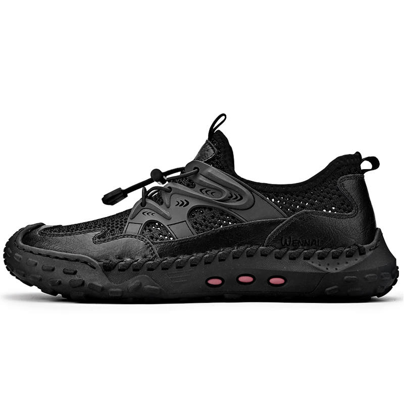 WENNAI Low top Casual Shoes Men's Black