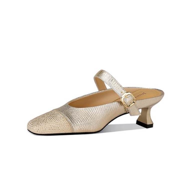 JESSICA SOPHIA Rubber Sole Abrasion Resistant Abrasion Resistant Closed Toe Slippers Women's