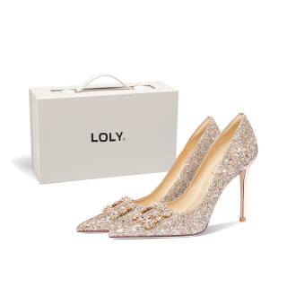 LOLY Slim Heel High Heels Women's