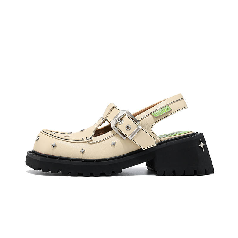 SugarSu Women's Casual Shoes Women's Beige Yellow/Black