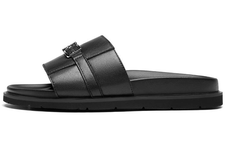 ROBERTA DI CAMERINO Slide Slippers Men's Black