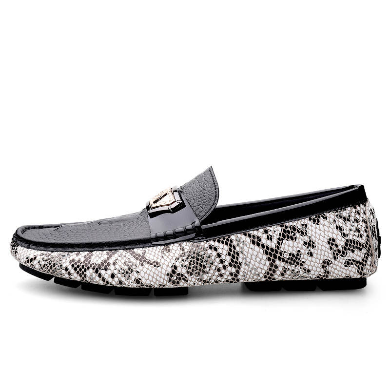 PLAY COBBLER Cow Split Leather Gommino Loafers Men's