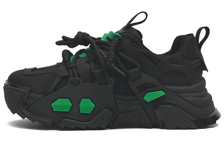 CAMEIDO Chunky Sneakers Women's Black