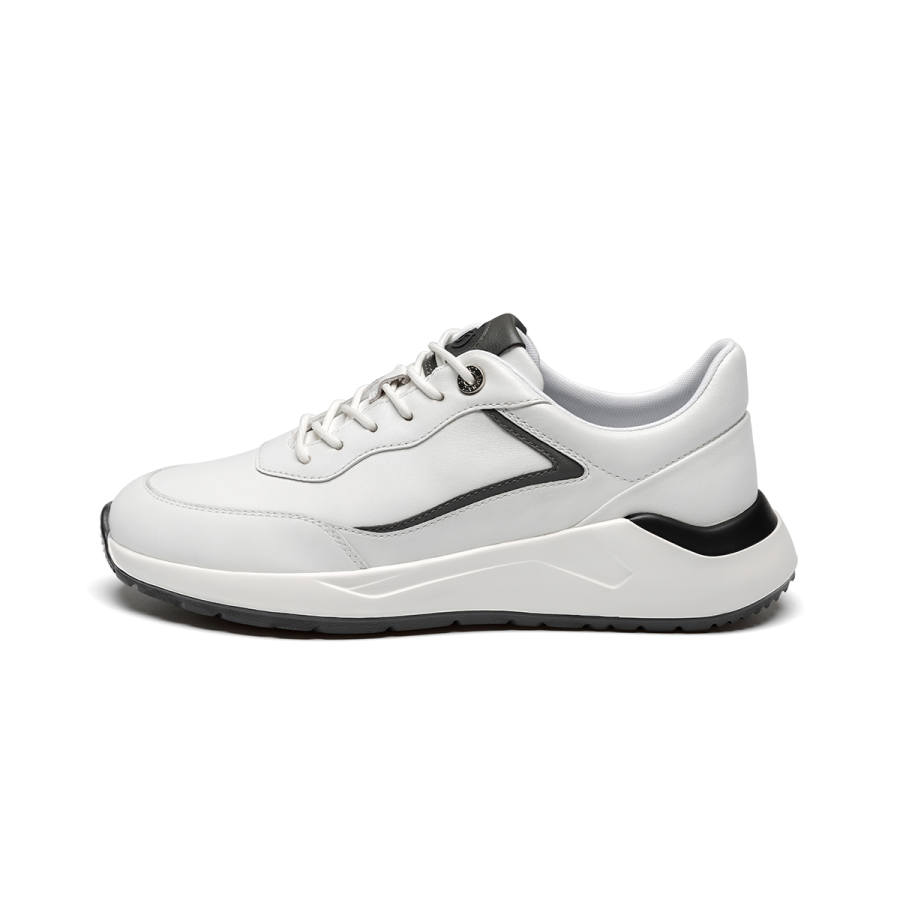 J.BENATO Cow Leather Rebound Abrasion Resistant Lightweight Rebound Abrasion Resistant Lightweight Low top Casual Shoes