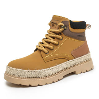 Tonlion Combat Boots Men's Black, Yellow, Green, Beige
