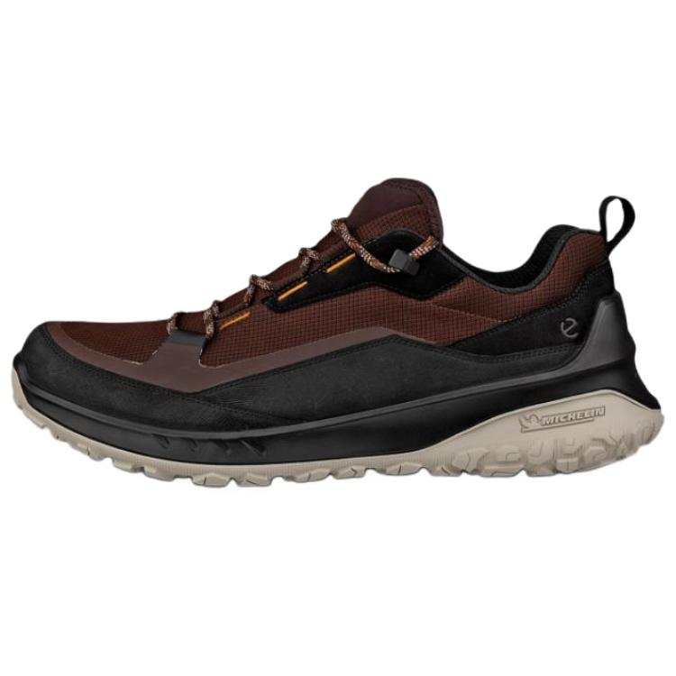 Ecco Ult Trn Leather Low top Casual Shoes Men's Brown
