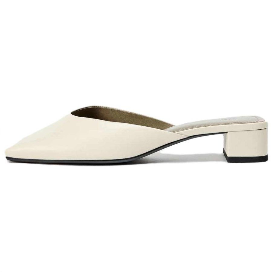 ZARA Slip Resistant Slip Resistant Closed Toe Slippers Women's White