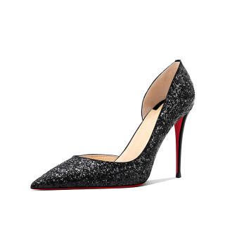 YING YING Slim Heel High Heels Women's Black