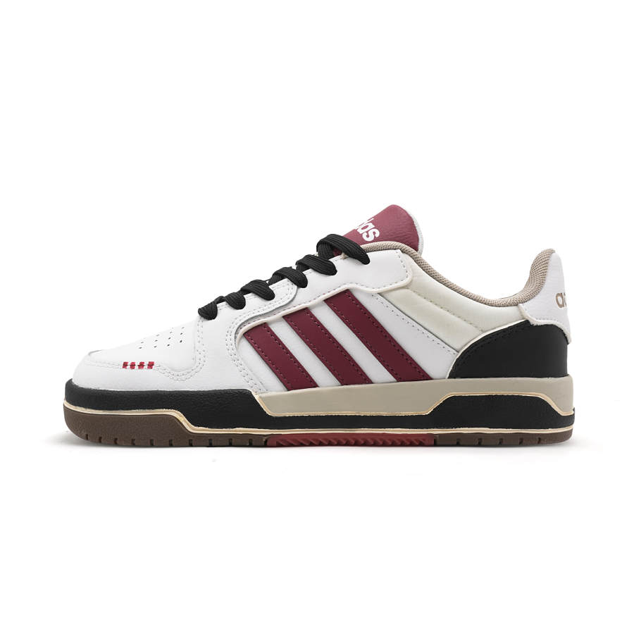 Adidas Neo Entrap Skateboard Shoes Unisex Low Top White Red Black Beige