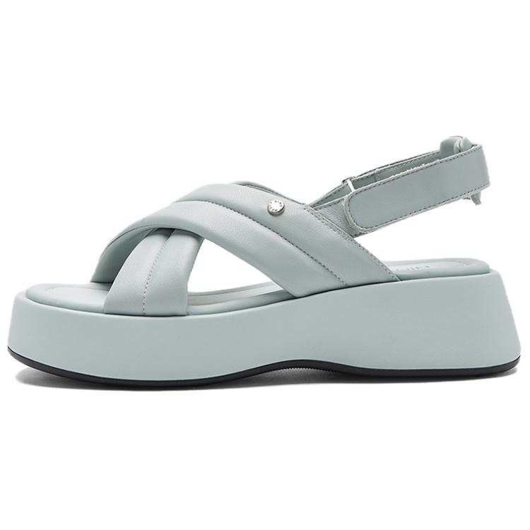 NINE WEST NINE WEST Sheepskin One Strap Sandals Women's