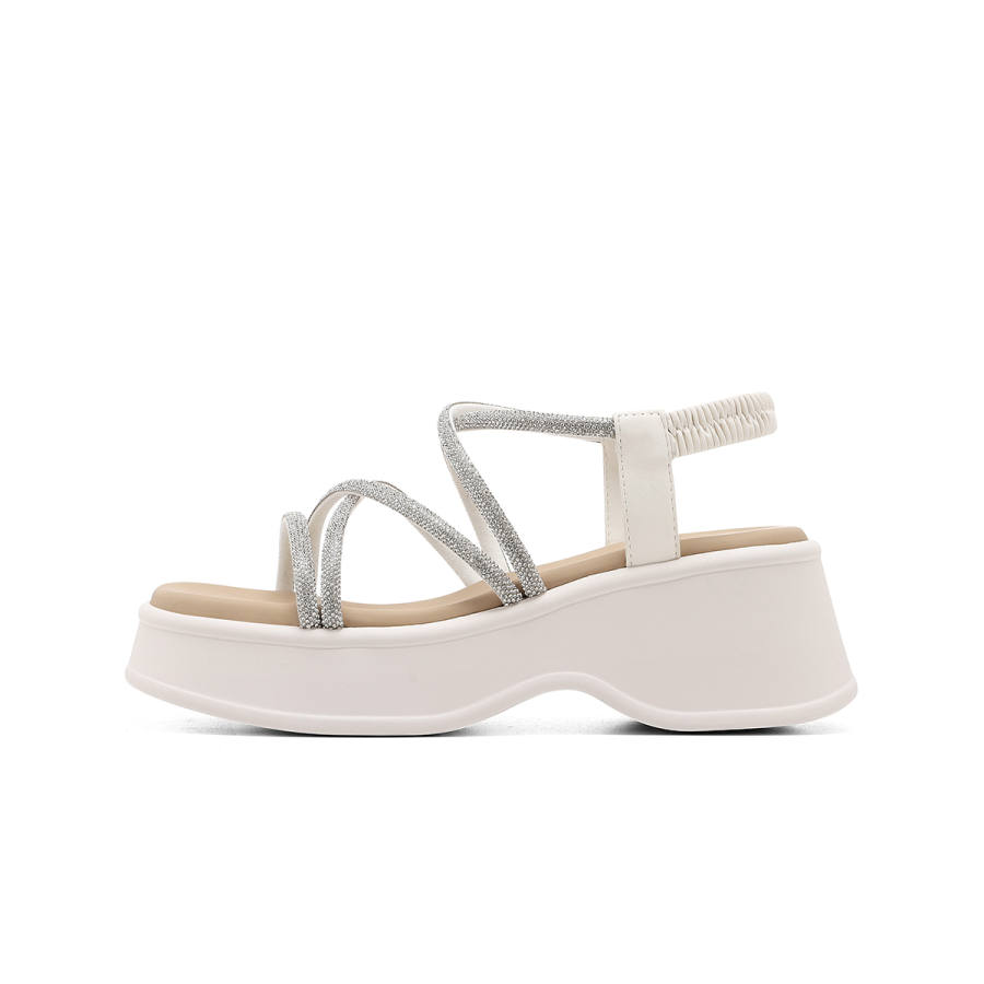 C°BANNER Synthetic Leather One Strap Sandals Women's