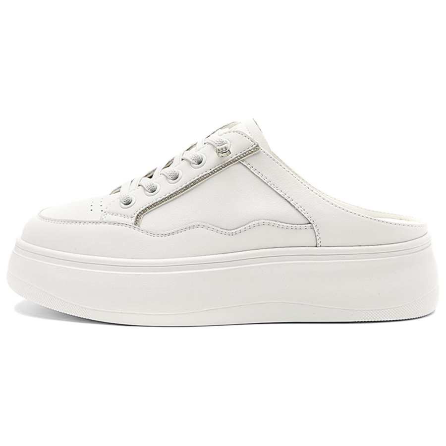 NINE WEST Closed Toe Slippers Women's White