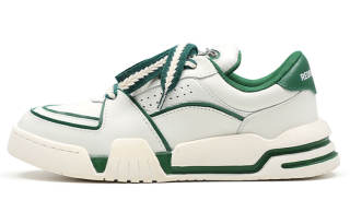 The Last Redemption Spacecourt Vintage Stylish Skateboarding Shoes Women's Green