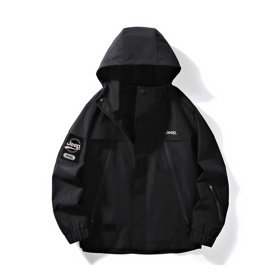 Jeep Jackets Unisex Hooded Thickened
