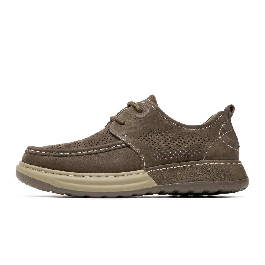 C°BANNER Cow Leather Casual Shoes Men's Khaki