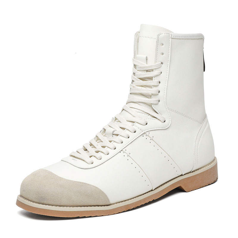 V ZERO FIVE V ZERO FIVE Microfiber Leather Coverage Mid top Casual Shoes Unisex