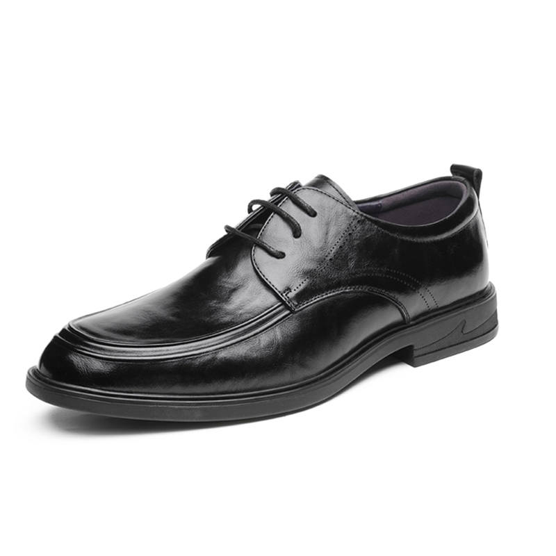 AOKANG Dress Shoes Men's Low Top Black
