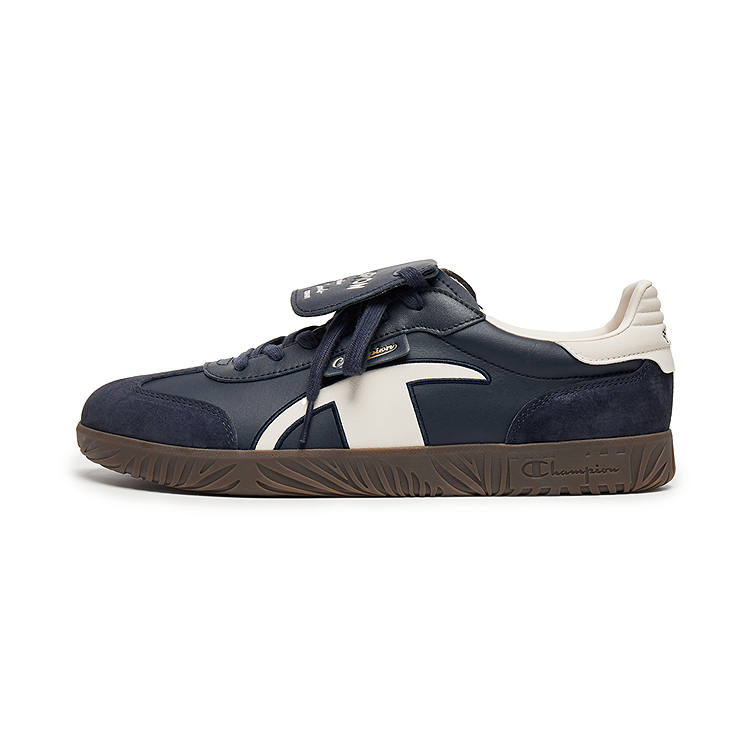 Champion T Trainers German Army Style Balance Low top Skateboard Shoes Men's Junke Blue/Linen