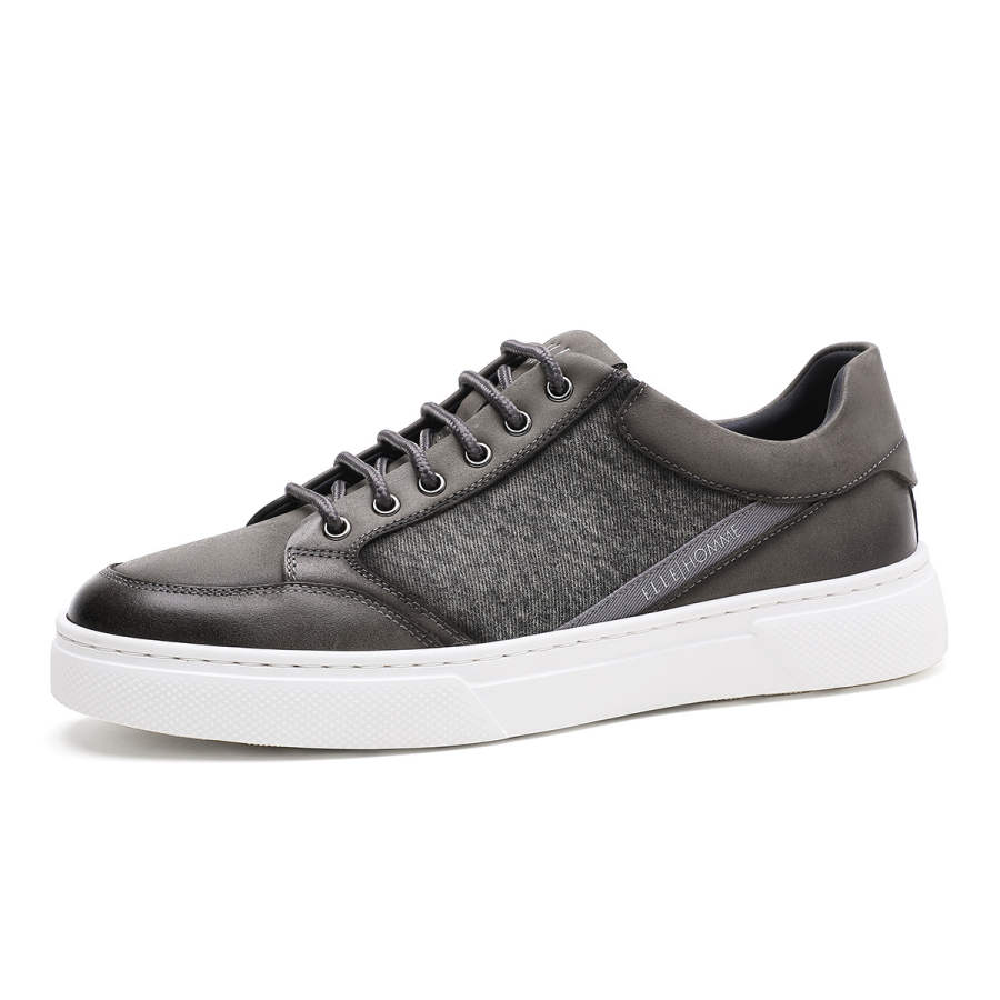 ELLE HOMME Low top Skateboard Shoes Men's Gray