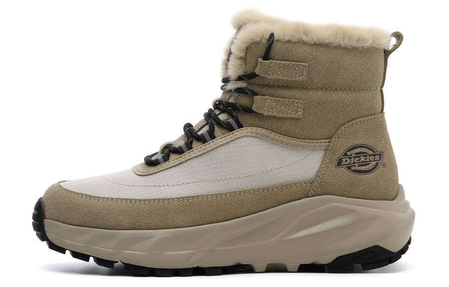 Dickies British Fashion, Comfortable Versatile, Outdoor Thermal Thickened And Fleece Lined Casual Insulated Shoes