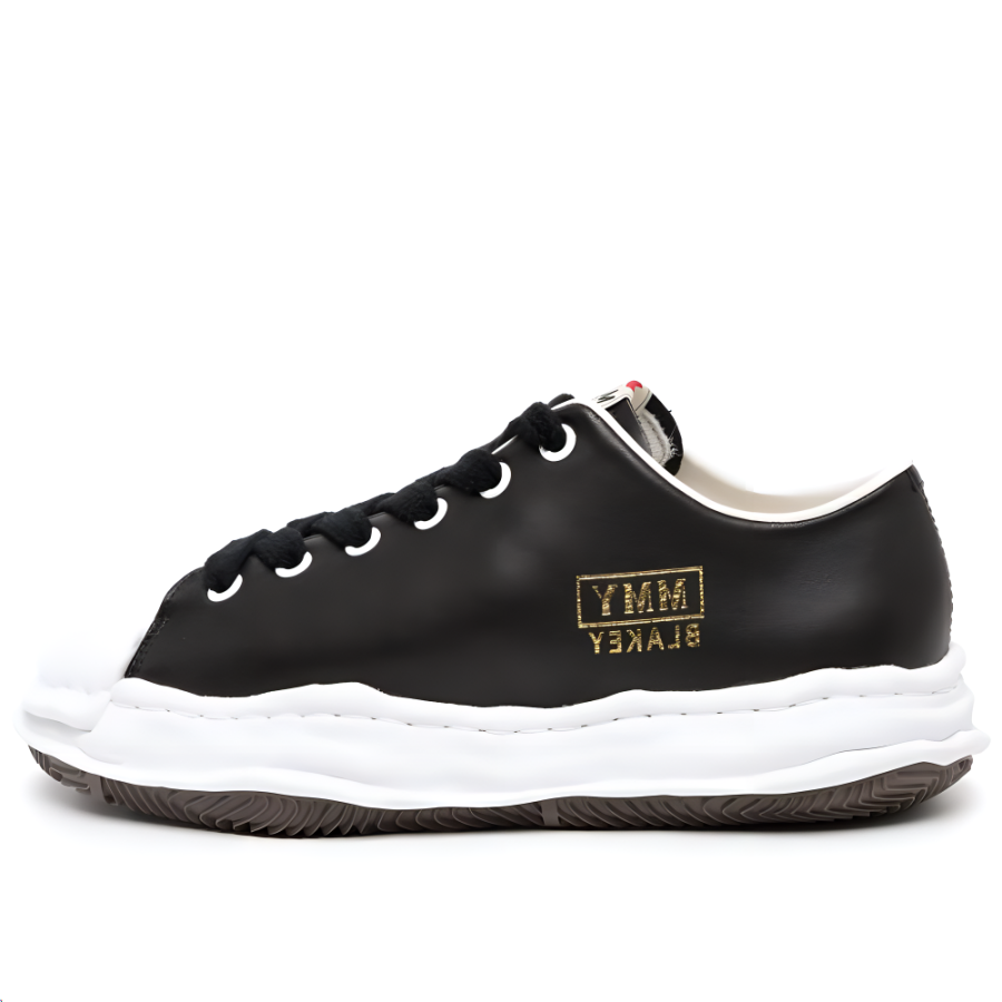MIHARA YASUHIRO Maison MIHARA YASUHIRO Blakey Og Sole Seamless Leather Low Black White