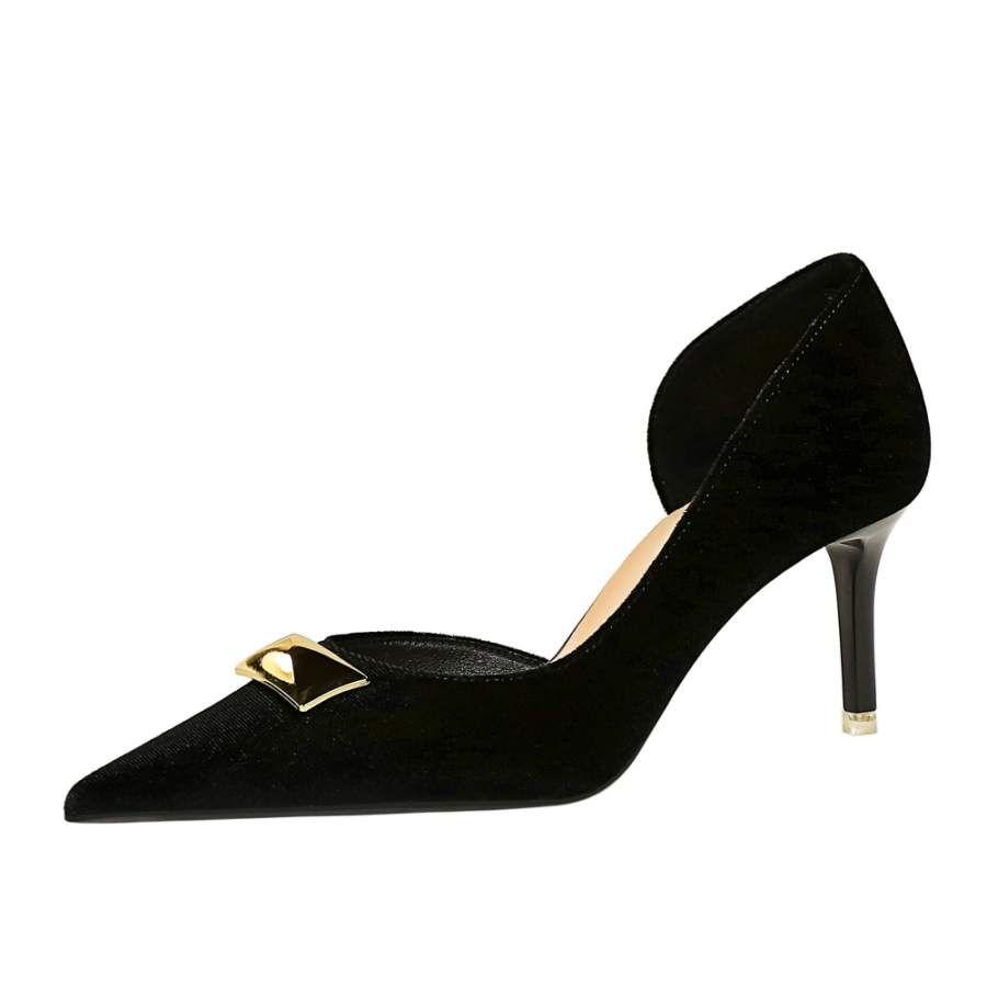 QITUMAUL Slim Heel High Heels Women's