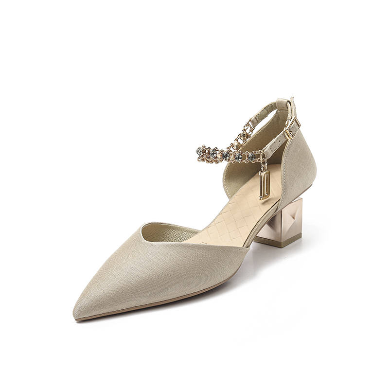 Bamiti Block Heel High Heels Women's