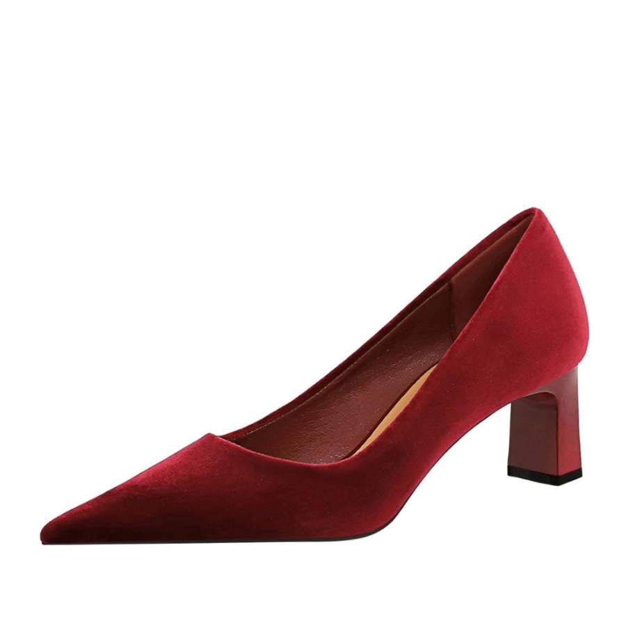 YAFEI XUANYU Chunky Heel High Heels 6CM Women's