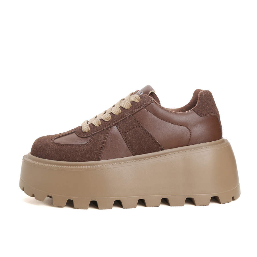 Mulinsen Synthetic Leather Abrasion Resistant Slip Resistant Abrasion Resistant Slip Resistant Vintage Casual Shoes