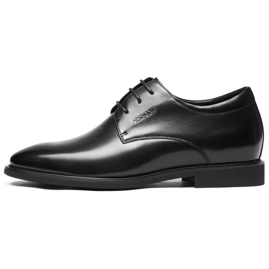 AOKANG Dress Shoes Men's Low Top Black