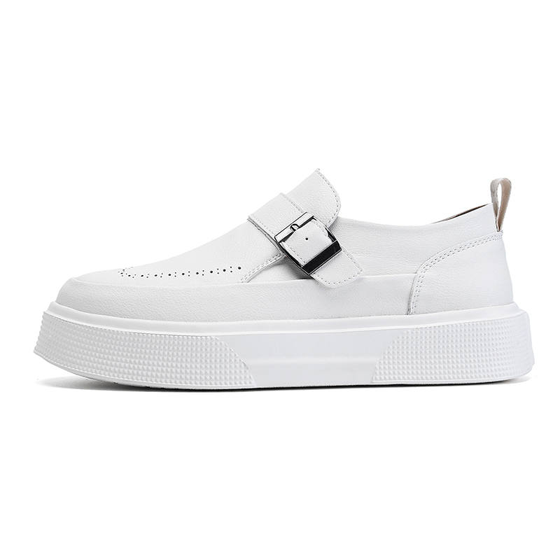 SENGUIBUCK SENGUIBUCK Microfiber Leather Low top Skateboard Shoes Men's