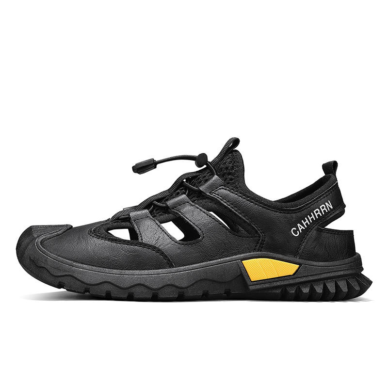 GONGNIUMEILI Pu Beach Sandals Men's