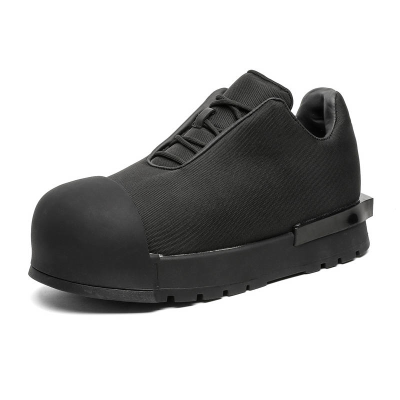 V ZERO FIVE V ZERO FIVE Microfiber Leather Low top Casual Shoes Unisex Black