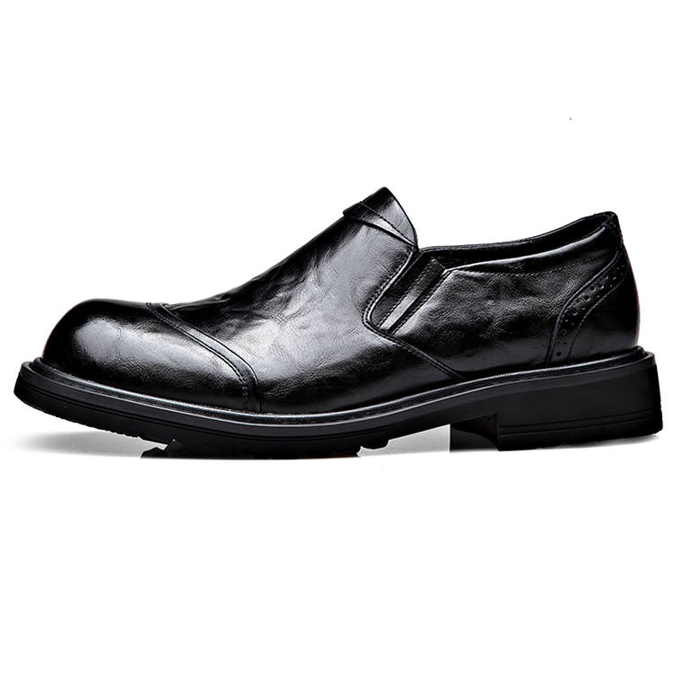YEDANI Cow Leather Casual Shoes Men's Black
