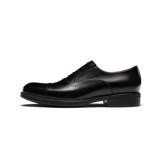 TRUFFAUT Super Light Soft Sole Genuine Leather Oxford Shoes Formal Wear Shoes Men's Black