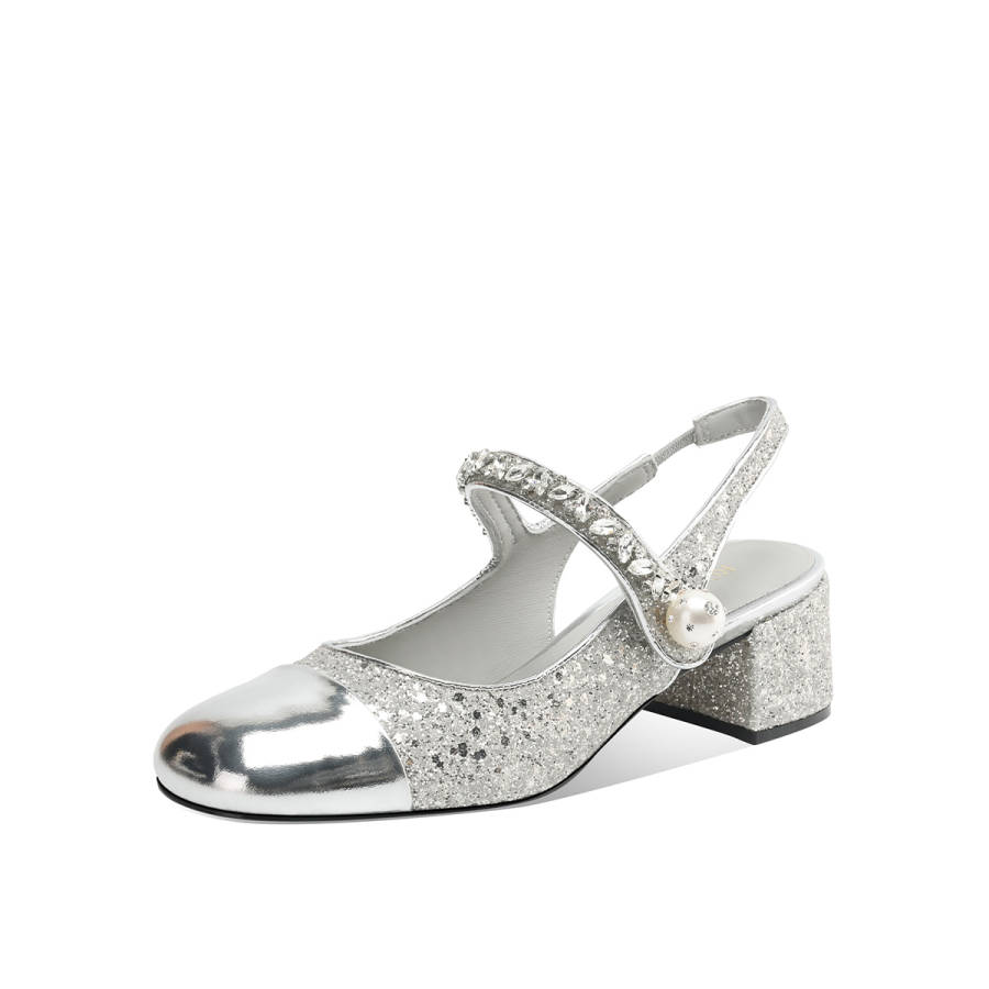 Rosa Bianca Cow Leather Mary Jane Shoes Women's