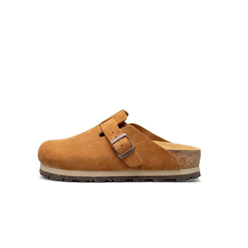 AU&MU EVA Rubber Sole Quiet Slip Resistant Quiet Slip Resistant Closed Toe Slippers Unisex