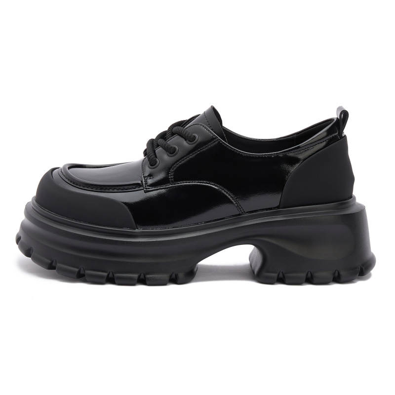 MILANLIANGE Cow Split Leather Loafers Women's